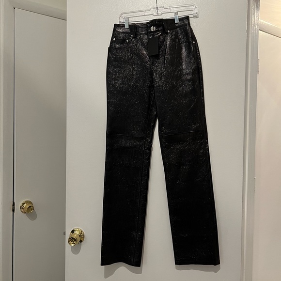 Revolve NBD pleather pants - Picture 1 of 2